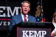 Governor Brian Kemp Holds Primary Election Night Party