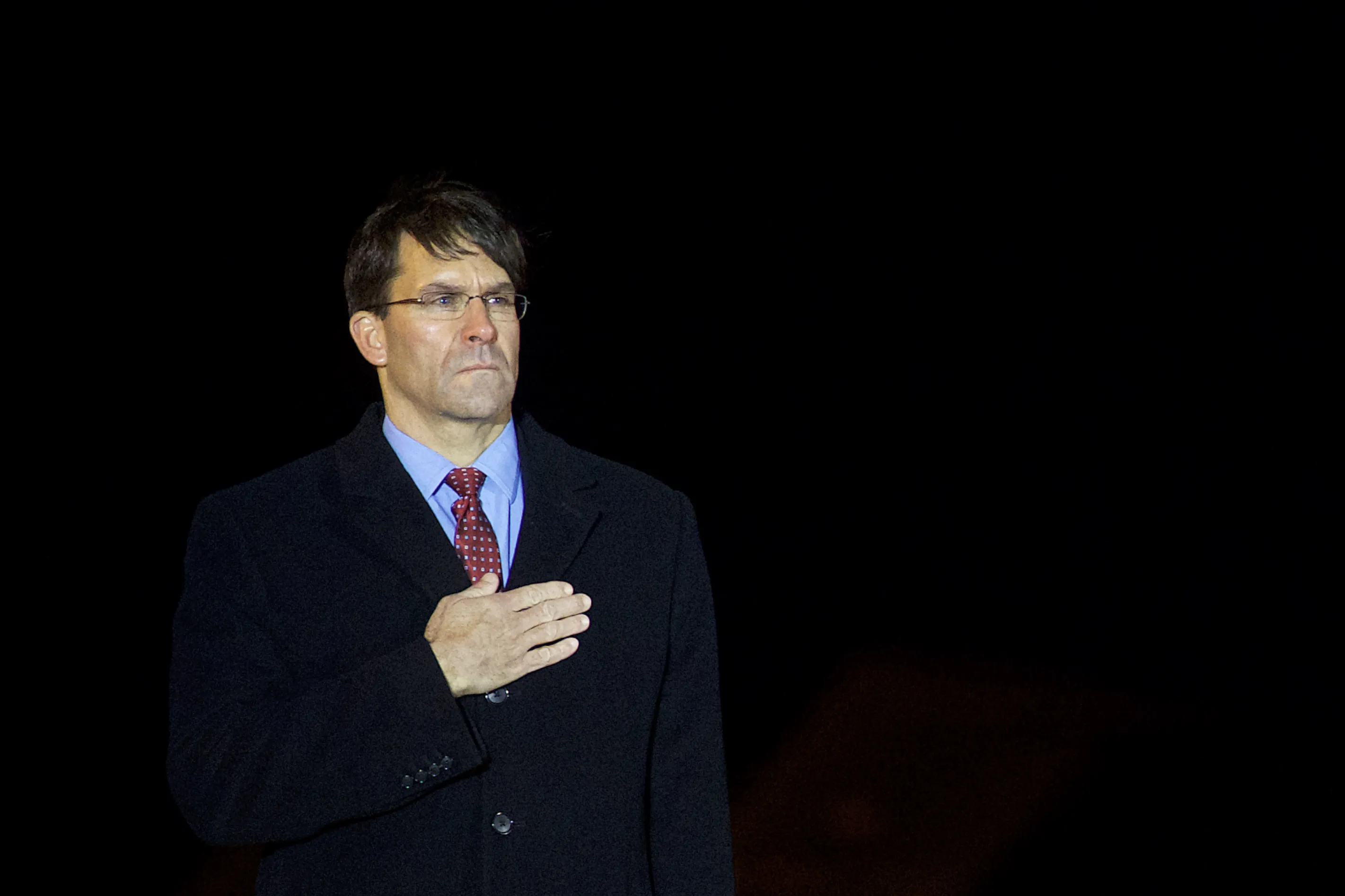 Mark Esper. 