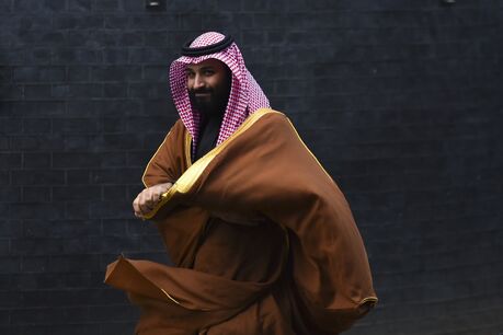 Theresa May Meets Saudi Crown Prince