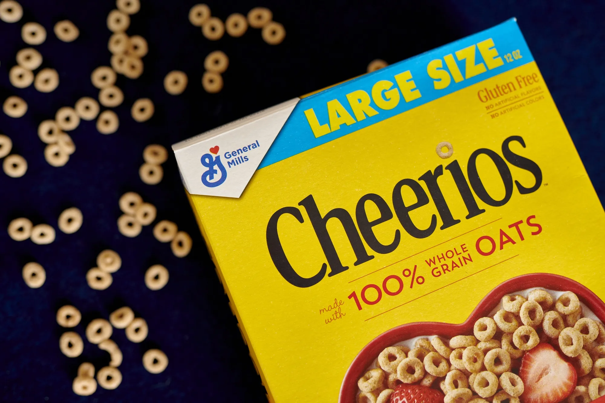 General Mills Inc. Cheerios brand cereal.