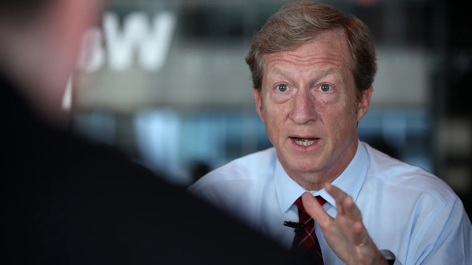 San Francisco activist Tom Steyer discusses his opposition to the Keystone XL pipeline during an interview in Washington, D.C., U.S., on Thursday, June 20, 2013
