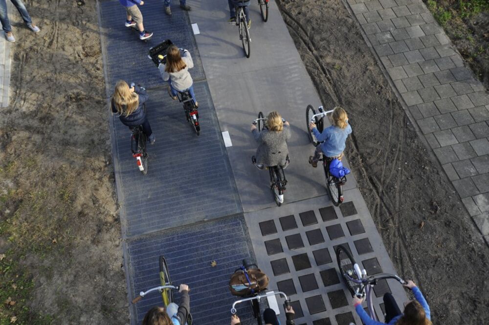 solar powered bike