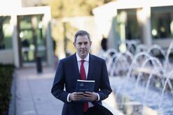 Australia Treasurer Jim Chalmers Arrives at Parliament Ahead of Budget Delivery