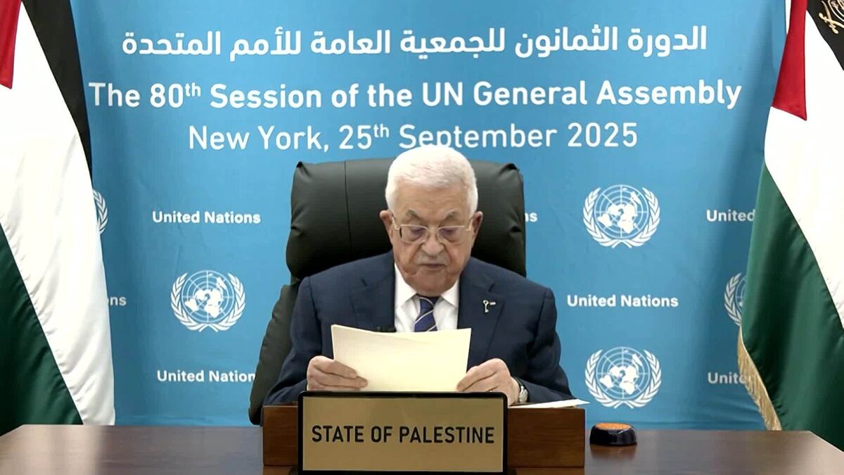 Palestine's Abbas Calls for End to War in Gaza