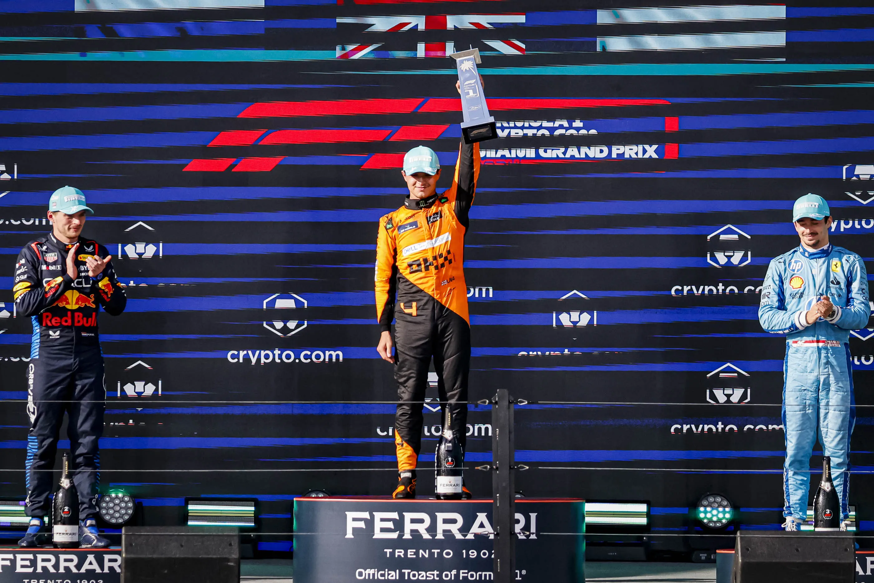 Miami Bounces Back For McLaren Upset Win at Third F1 Grand Prix - Bloomberg