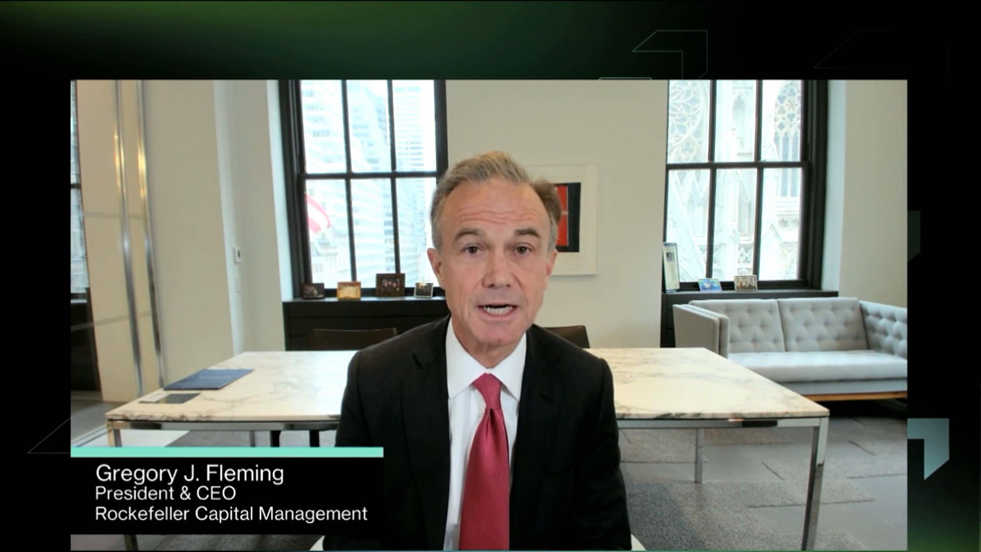 Watch Rockefeller Capital CEO Fleming on Investing, Markets - Bloomberg