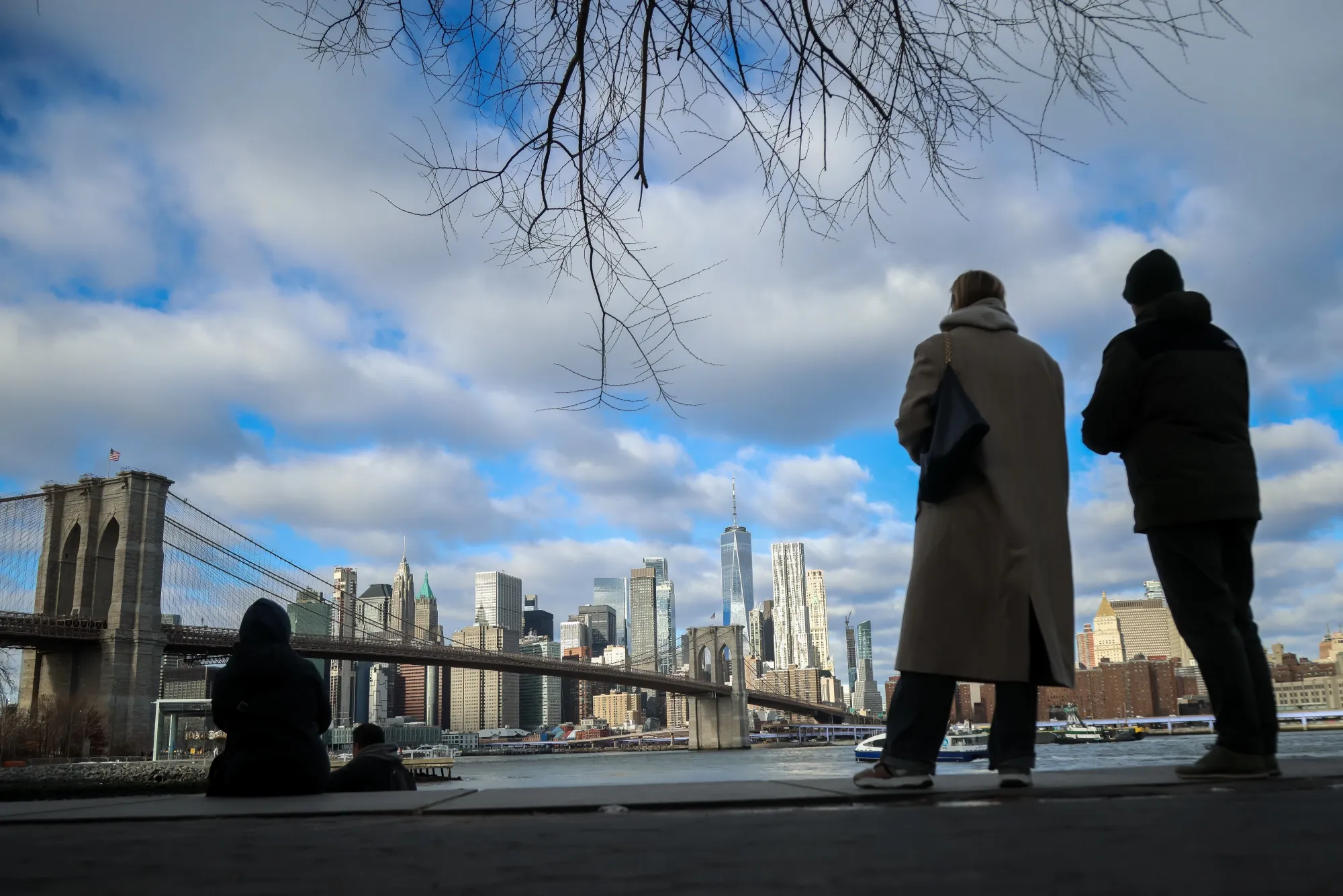 The Manhattan skyline in New York on Dec. 30, 2025.