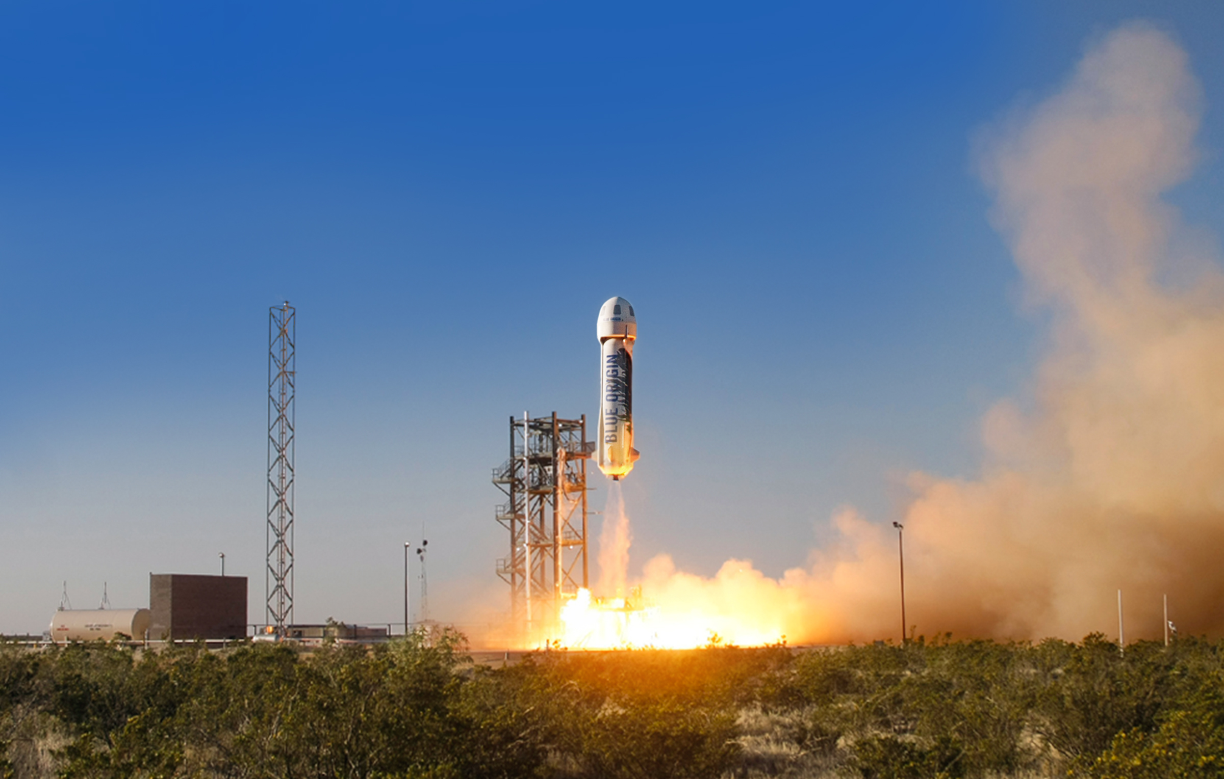 Why does Jeff Bezos's rocket look like that? An inquiry, Space