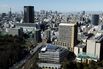 Tokyo Skyline Ahead of Japan GDP Figures