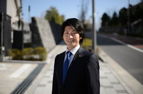Kensuke Miyazaki, a member of the House of Representative, in Tokyo.