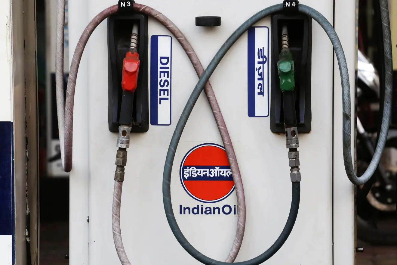An Indian Oil gas station in Mumbai