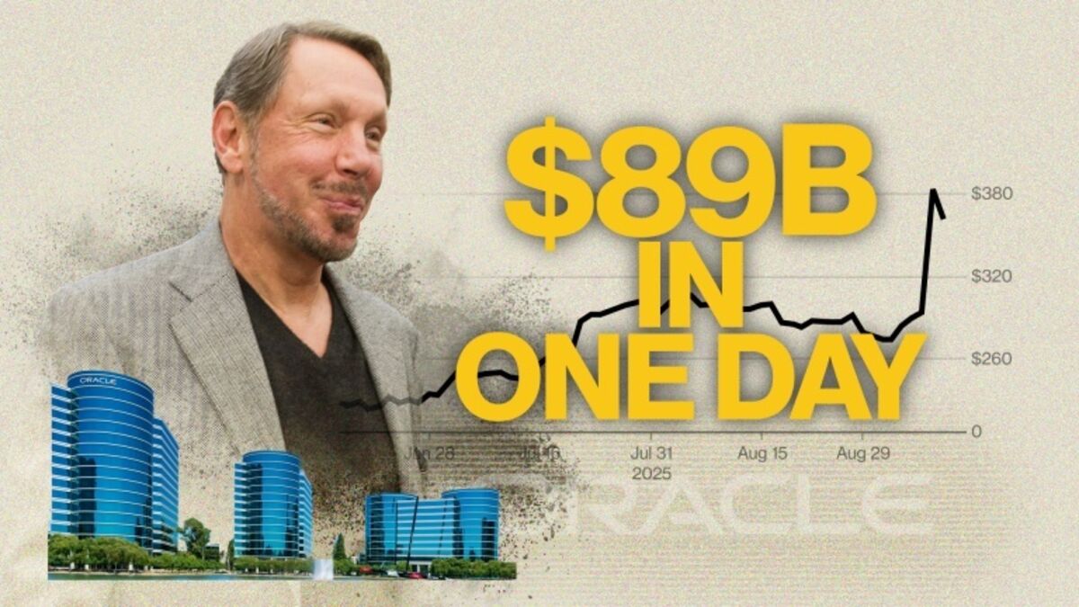 How Larry Ellison (Briefly) Became the World’s Richest Person