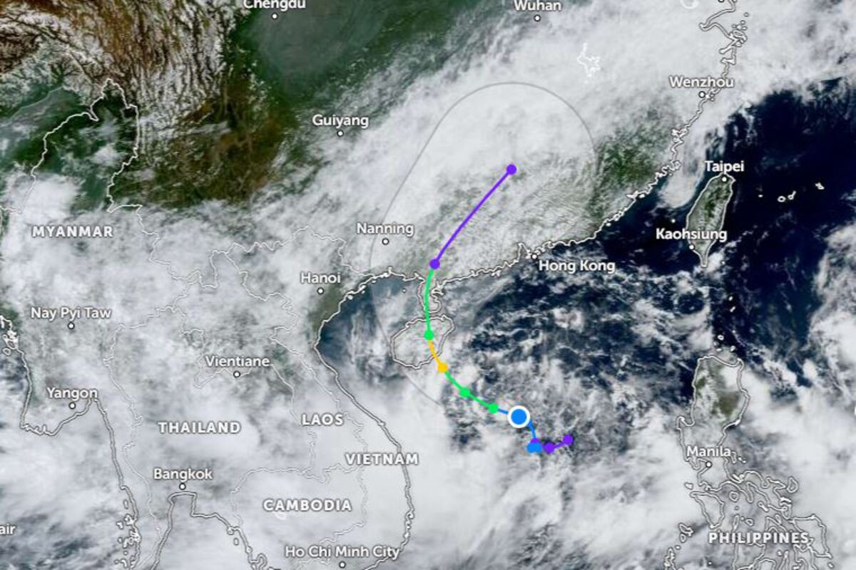 🟪"Hainan in Allerta: Preparativi per il Primo Tifone della Stagione nel Pacifico"