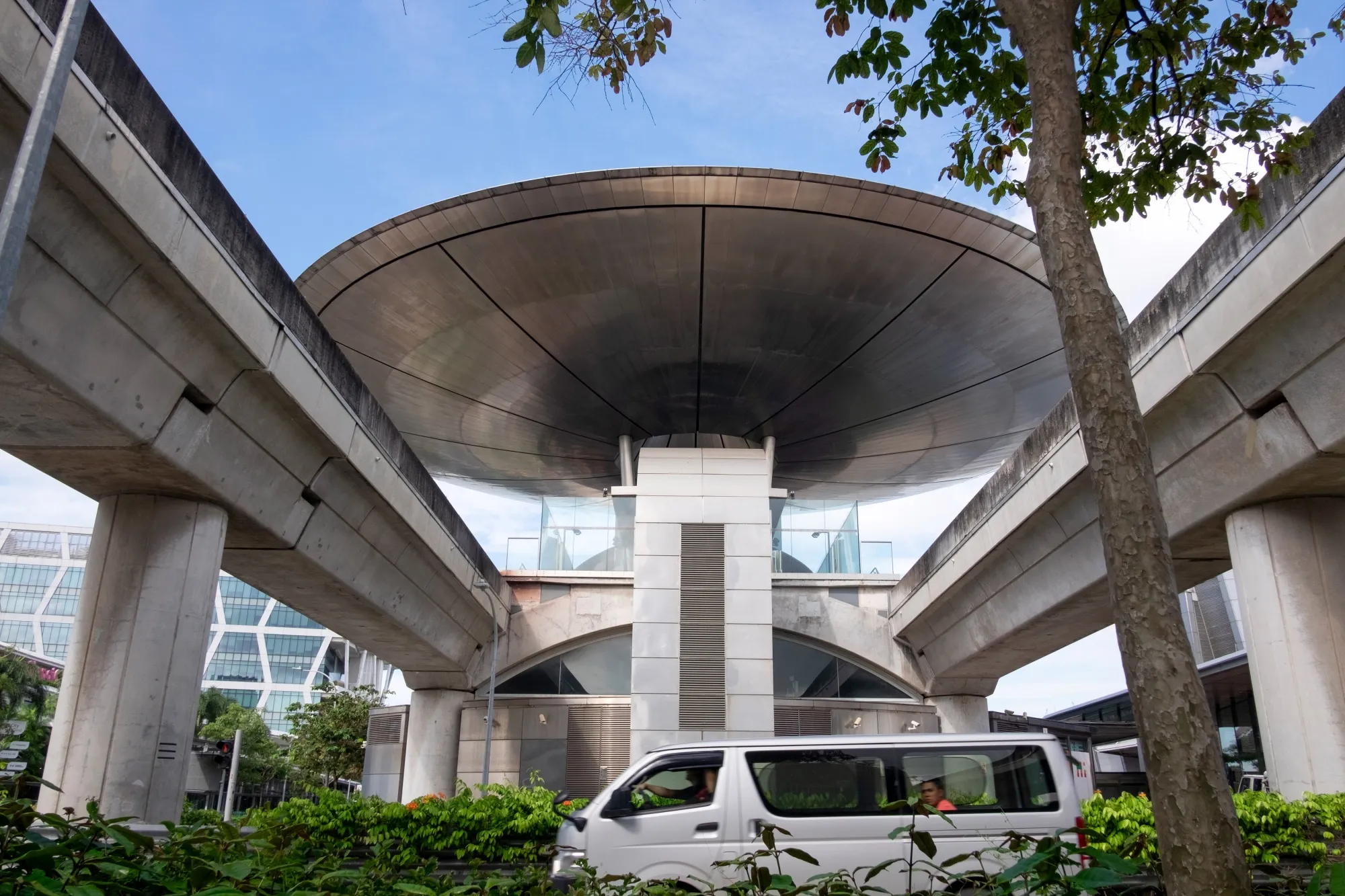 All change: the train station at Singapore’s Expo convention center, where fintech’s finest gathered this week.