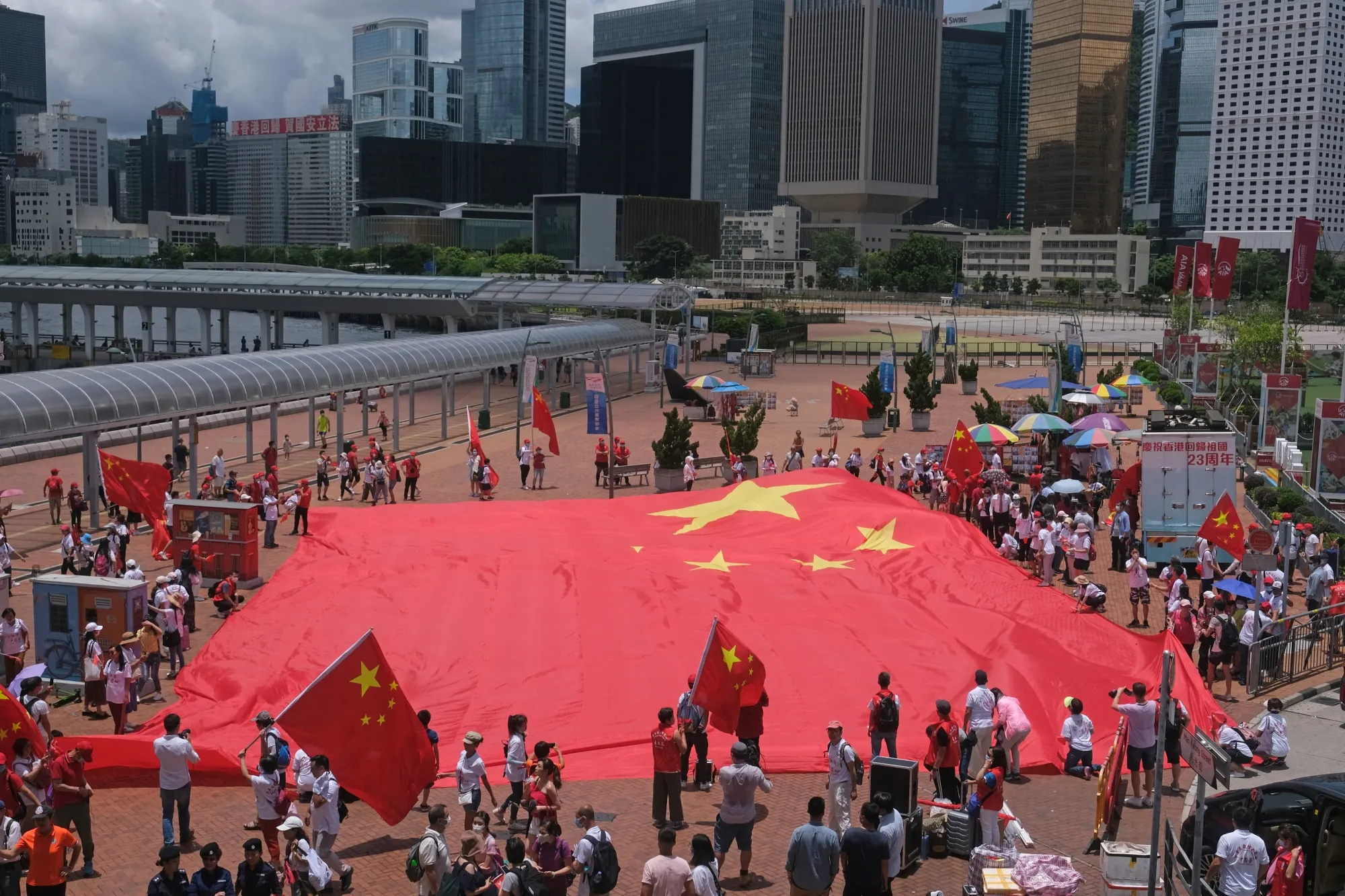 Hong Kong Marks 23rd Anniversary of City's Return To Chinese Rule as China Enacts Sweeping Powers