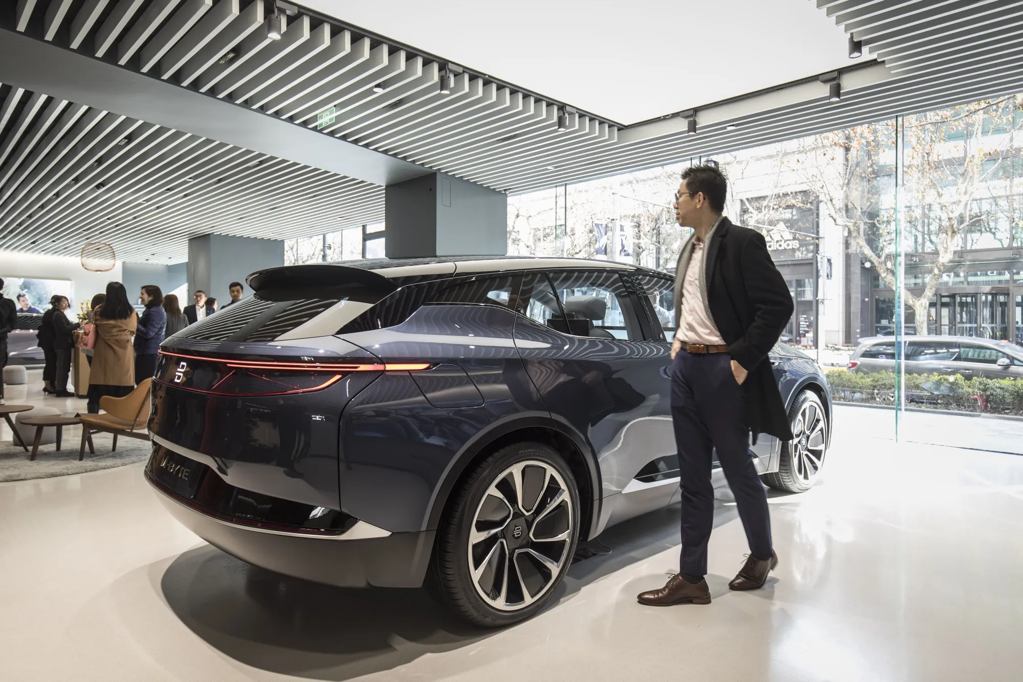 Byton M-Byte Concept electric SUV.
