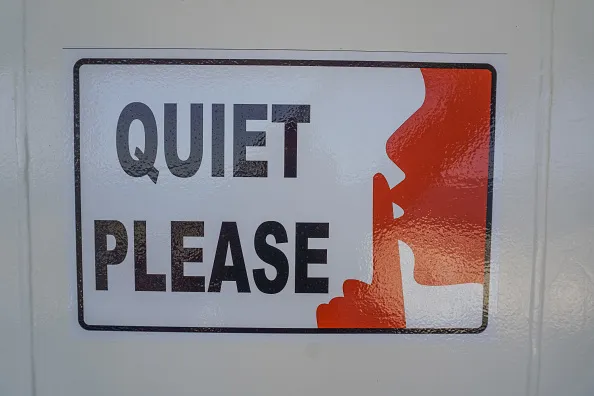 Silence is no longer&nbsp;golden.