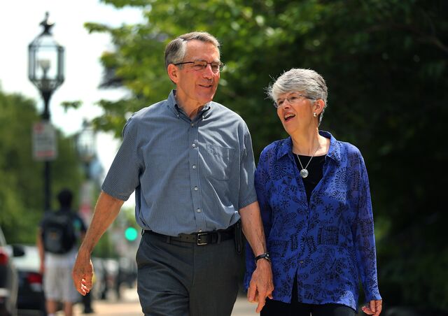 Colin and Joan Diver in Boston, June 2014