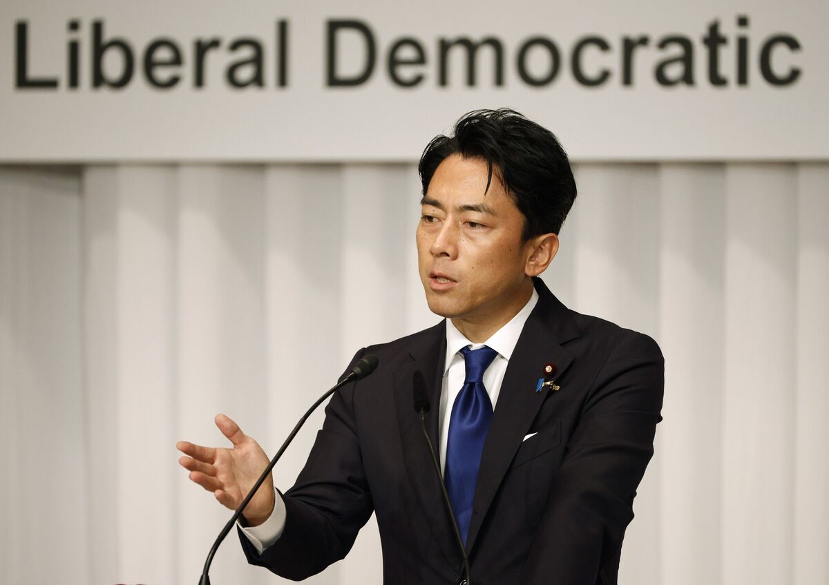 Koizumi ist in Umfragen unter den Abgeordneten im Rennen um den Sitz der ...