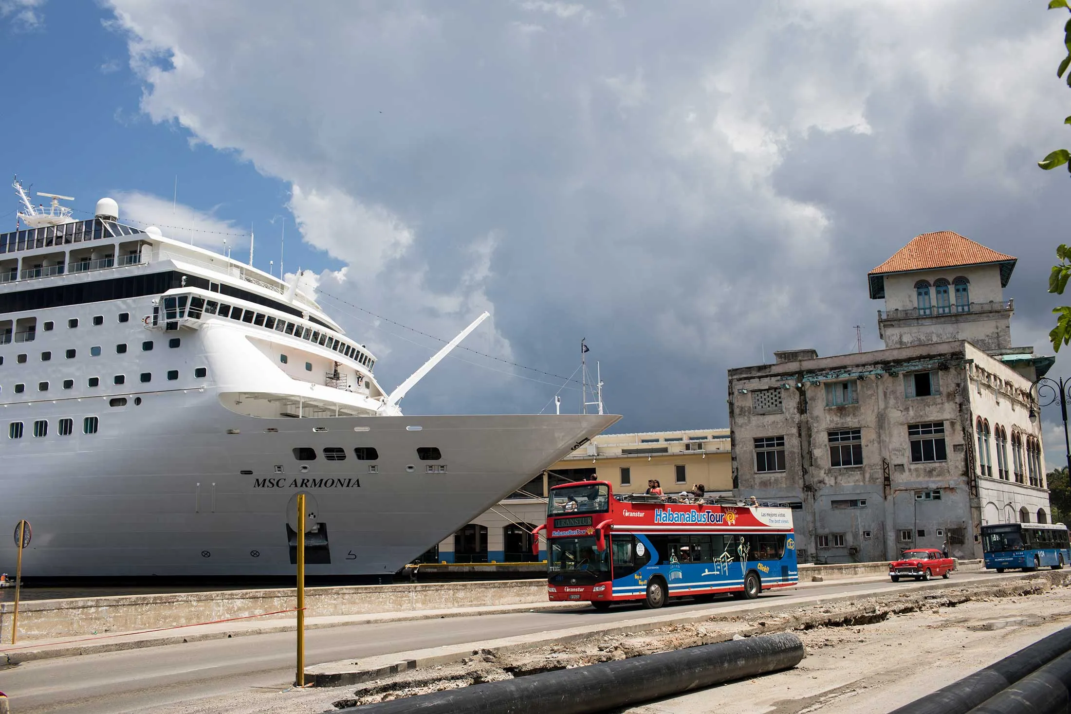 Havana’s Sierra Maestra port.