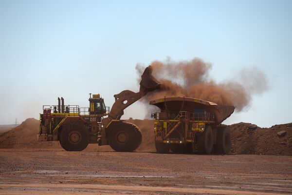 Operations at Fortescue Metals Christmas Creek Mine 