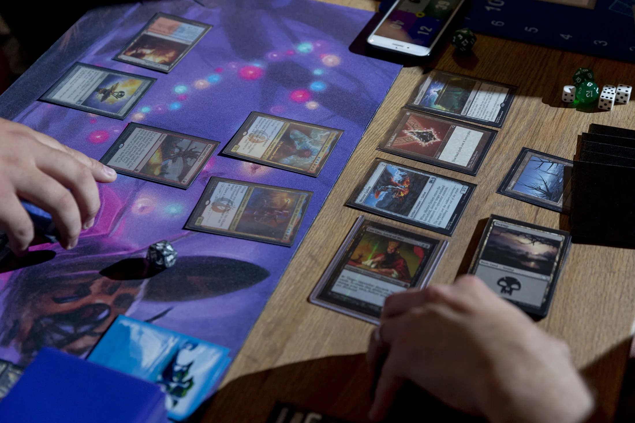 A Magic: The Gathering tournament at The Uncommons board game cafe&nbsp;in New York, on June 27.