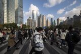 General Views In Shanghai as China's Economy Ends Year in Slump