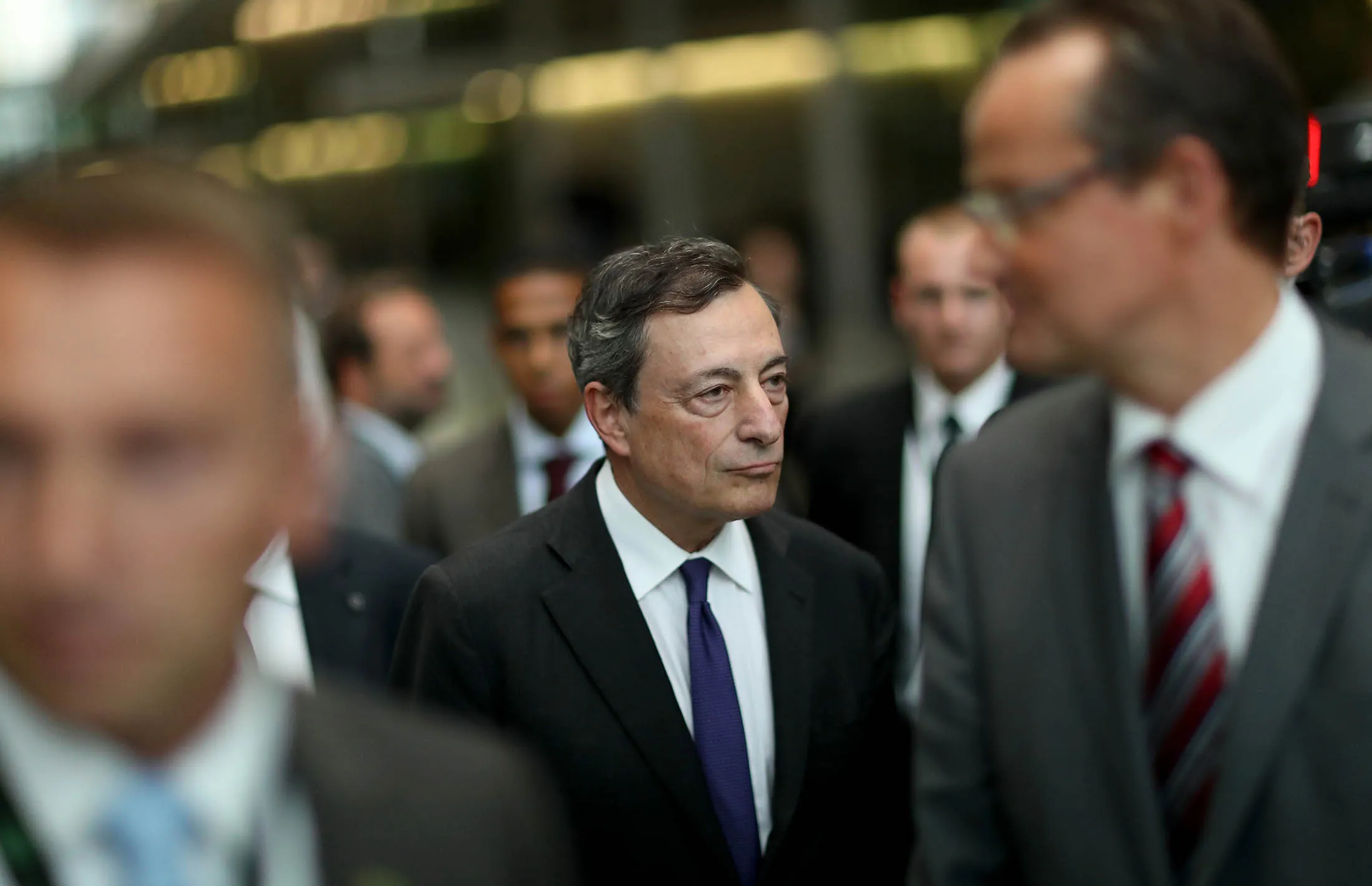 Mario Draghi.
