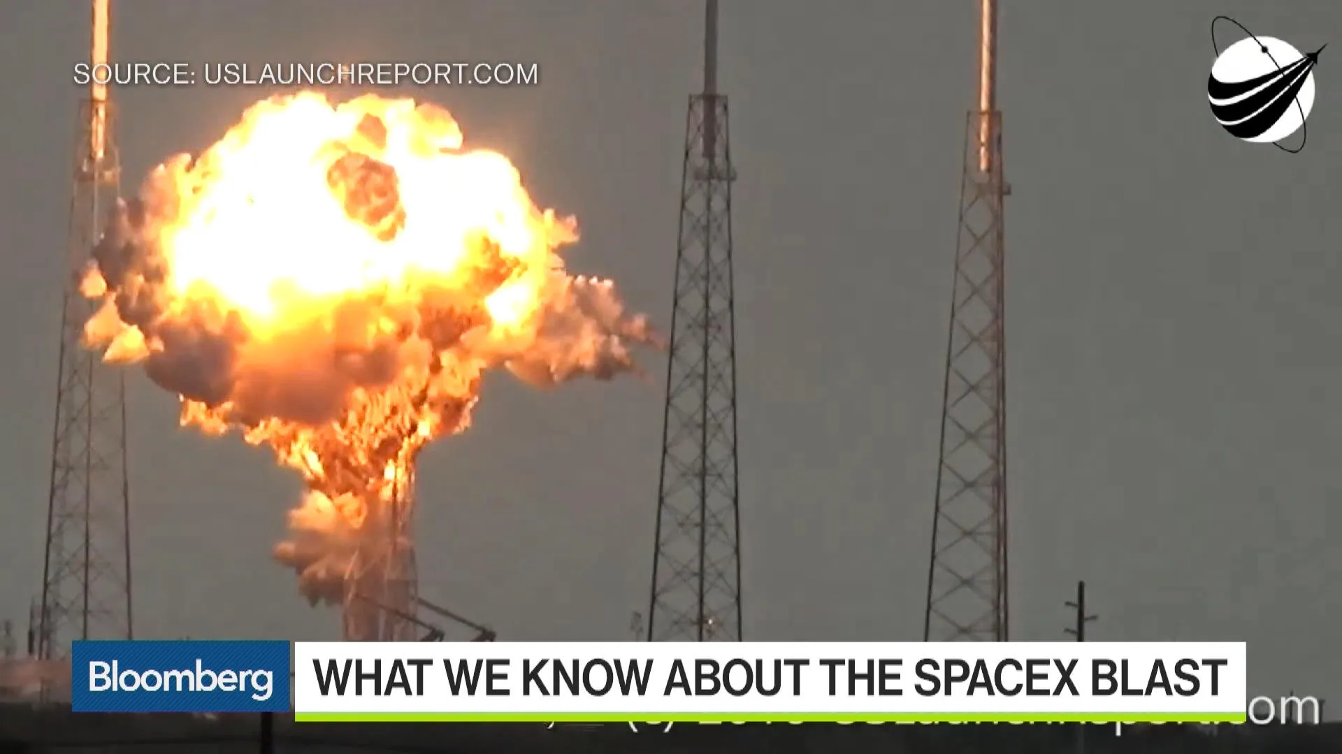 Watch What We Know About the SpaceX Explosion - Bloomberg