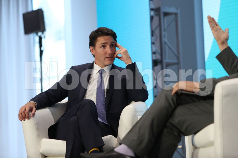 Prime Minister Justin Trudeau At Ottawa Climate Conference
