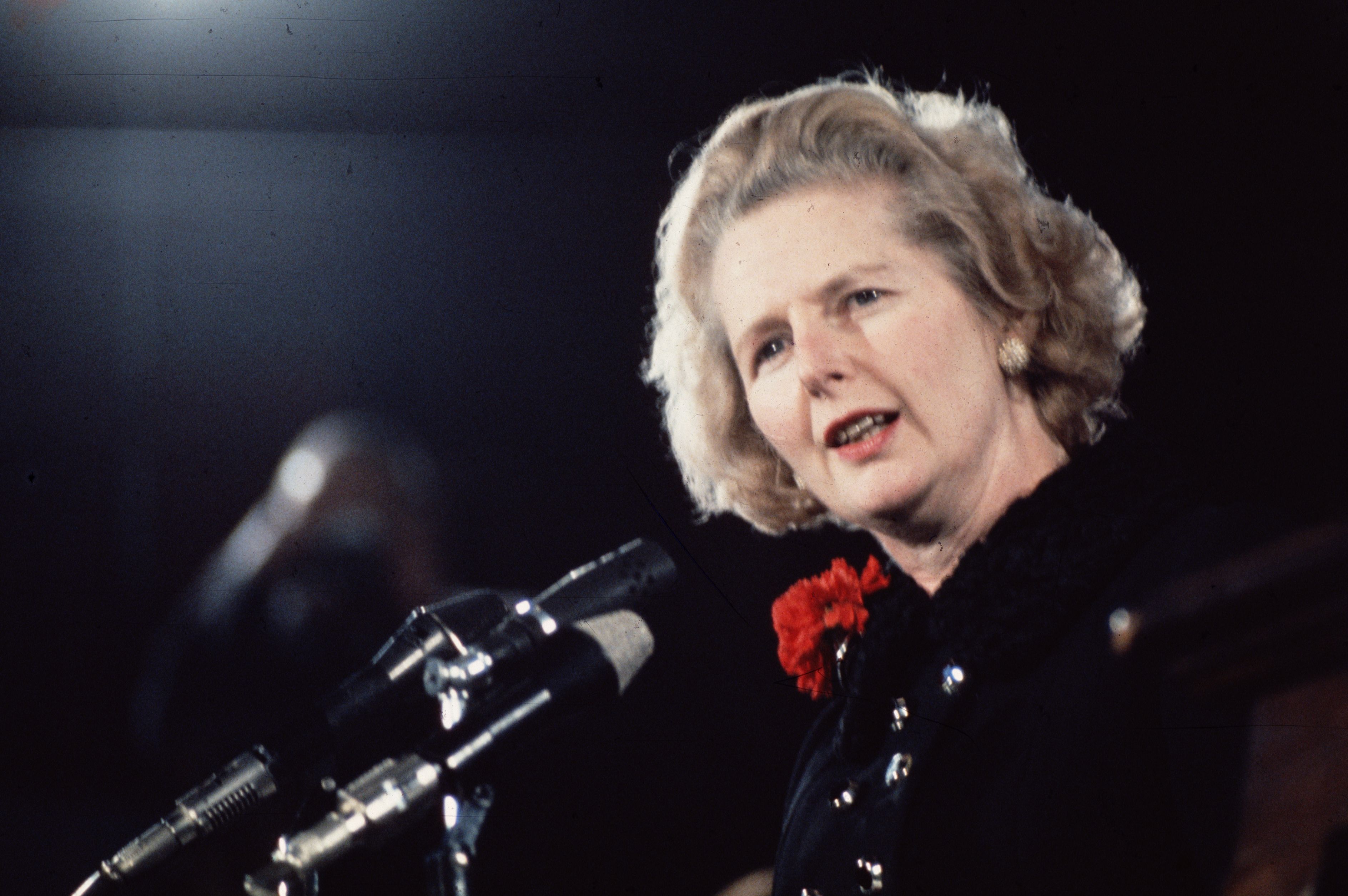 Margaret Thatcher succeeded Edward Heath as Conservative Party leader in 1975. Photograph: Hulton Archive/Getty Images