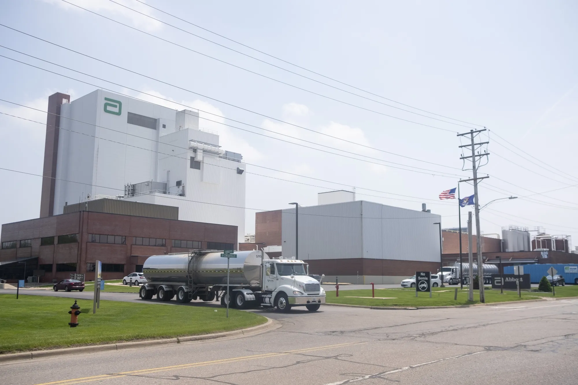 The Abbott Nutrition factory in Sturgis, Michigan.