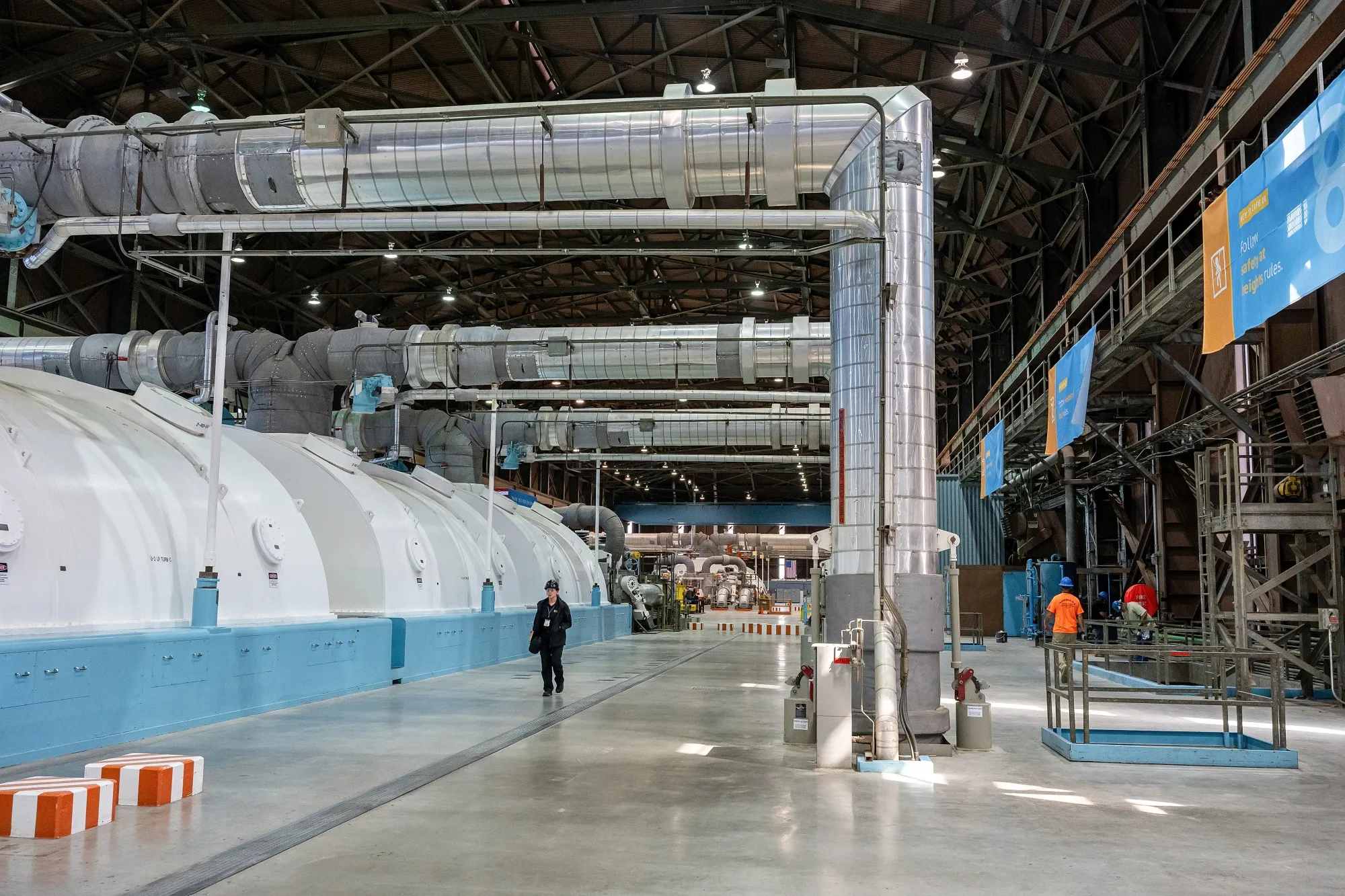 Unit 2’s turbine generator at PG&amp;E’s Diablo Canyon power plant.