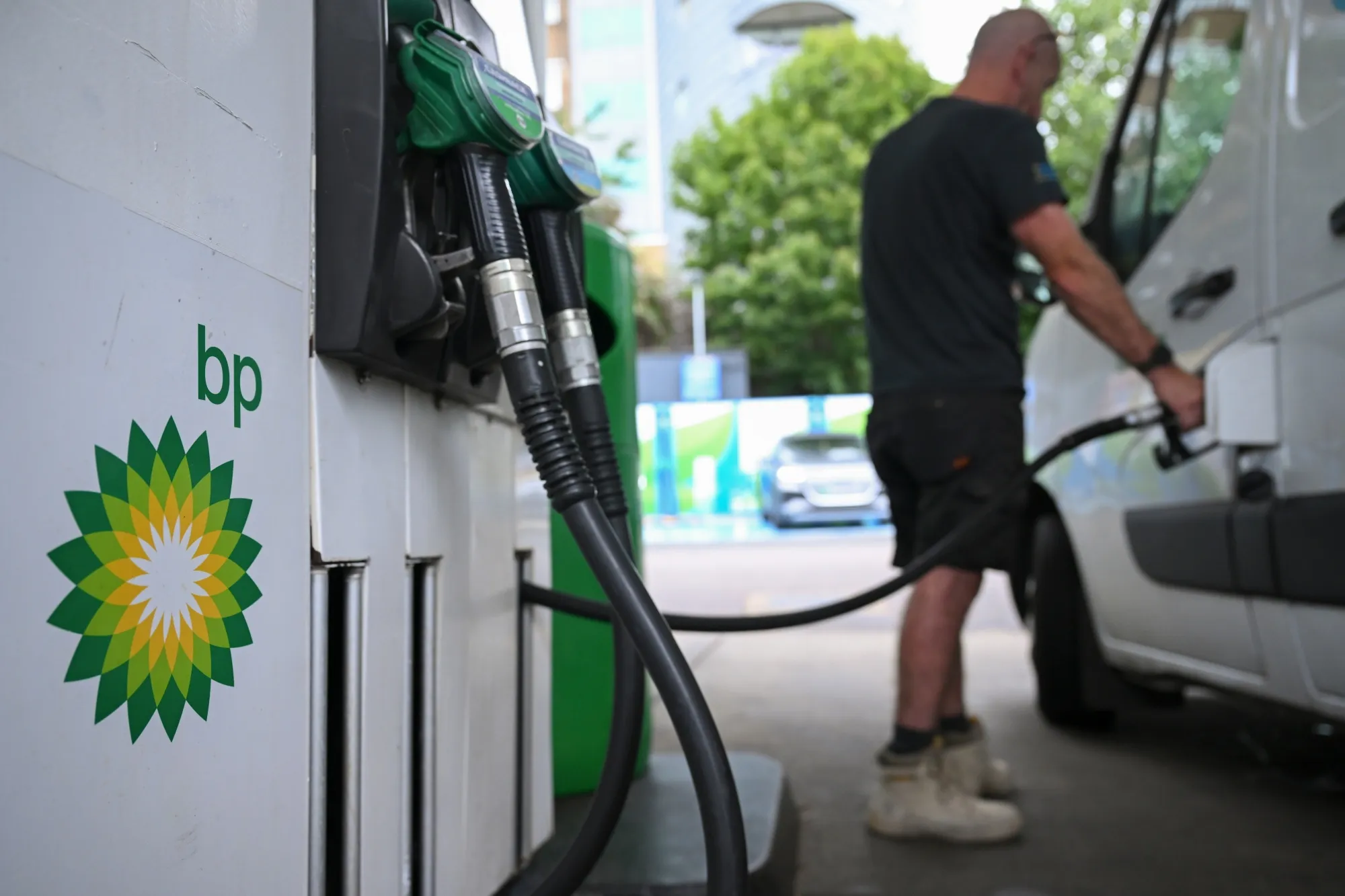 BP Plc Petrol Stations Ahead Of Earnings