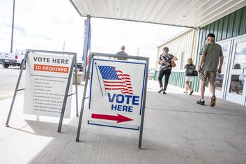 Voters Cast Ballots In Wyoming Primary