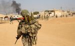 Members of Turkish Armed Forces continue operations in Ras Al Ayn, Syria on Oct. 17.