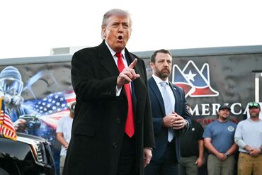 US President Donald Trump on May 7.