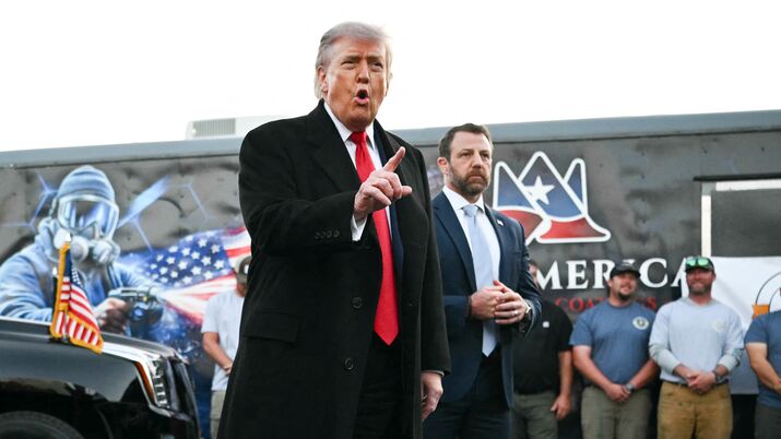 US President Donald Trump on May 7.
