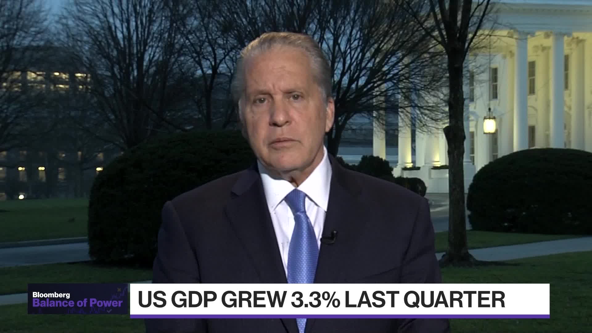 Watch 'Things are Looking Better:' Sperling on GDP, US Economy - Bloomberg