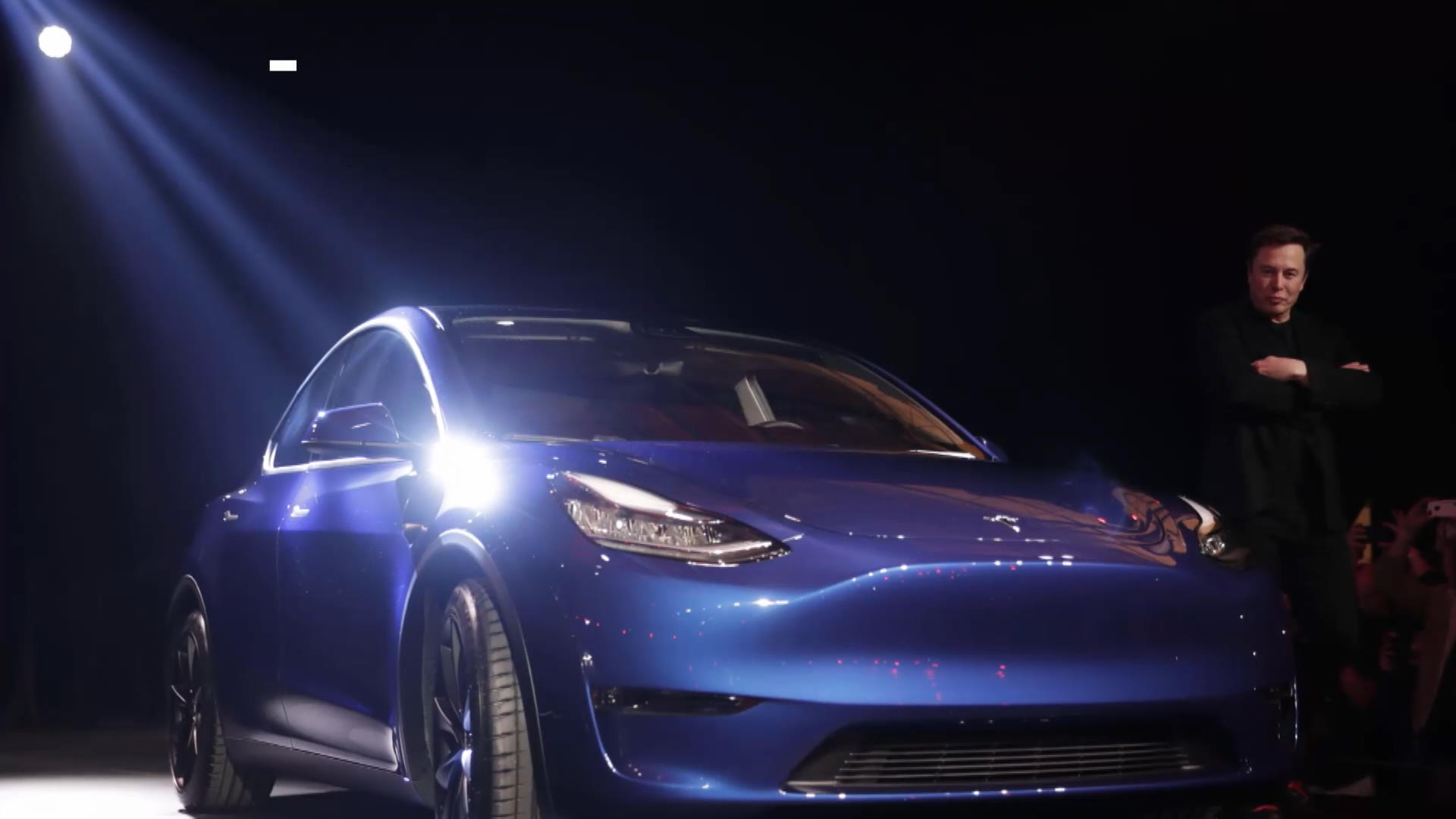 Elon Musk Flashes Teaser Picture Of Tesla Cyberpunk Truck