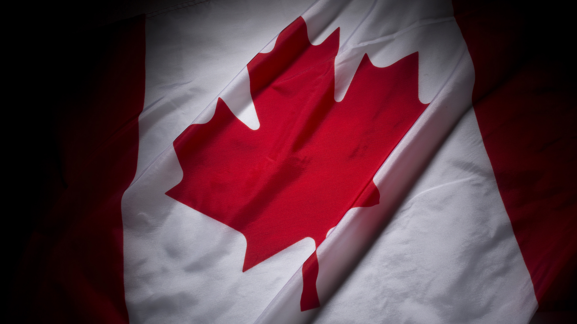 Canadian Flags As Stocks Rally For 13th Day In Longest Streak Since 1985