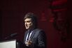 Argentina's President Javier Milei in Prague