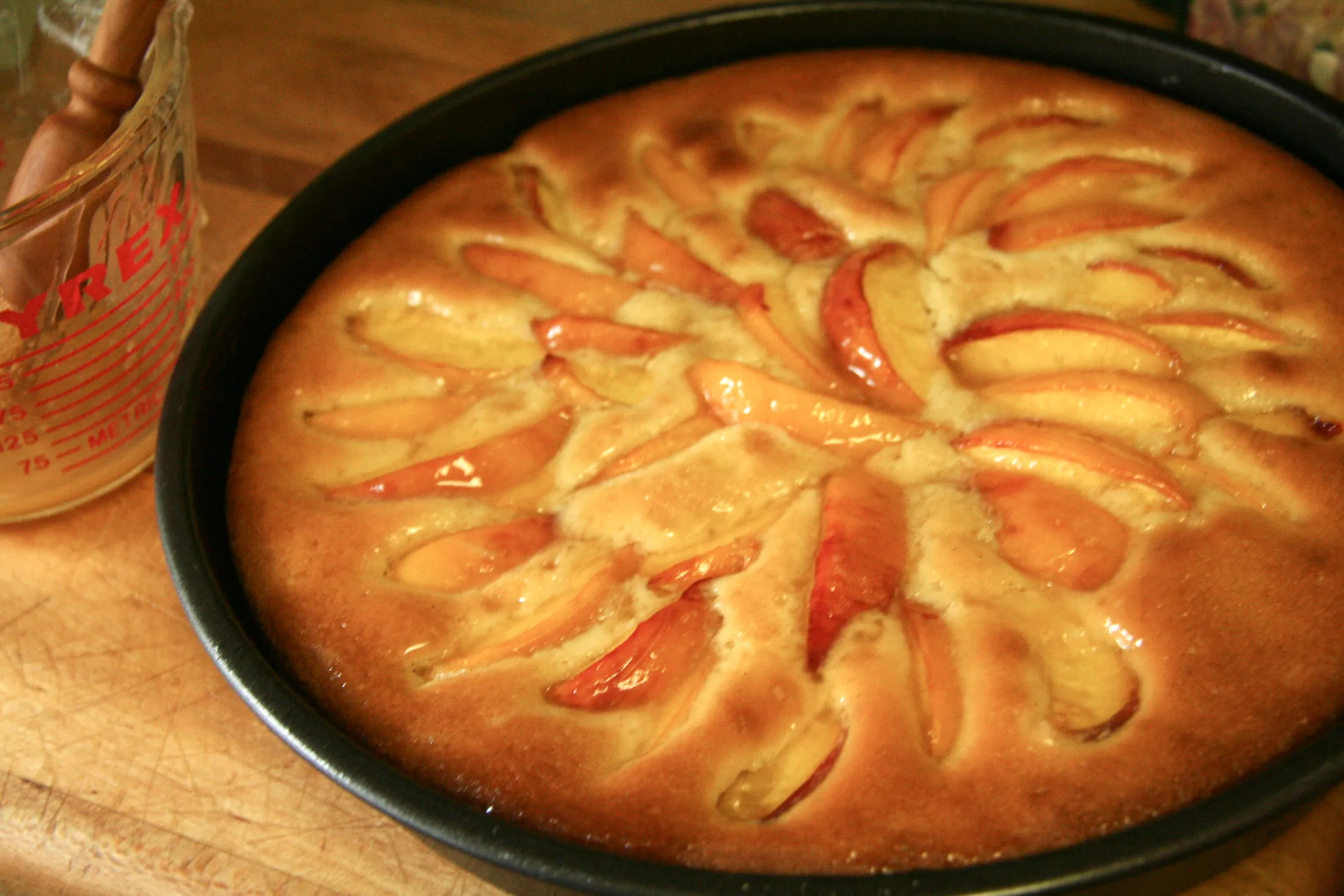 A delectable peach cake from a pastry chef who helped start a revolution in New York restaurants.