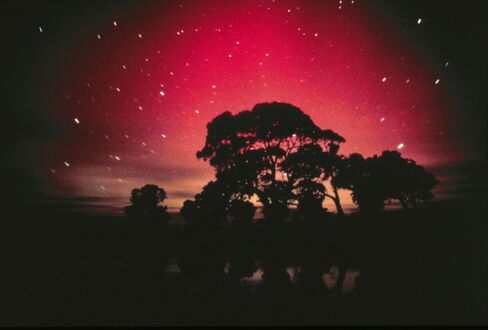 The Southern Lights as seen in Southern Australia