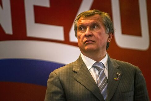 OAO Rosneft CEO Igor Sechin