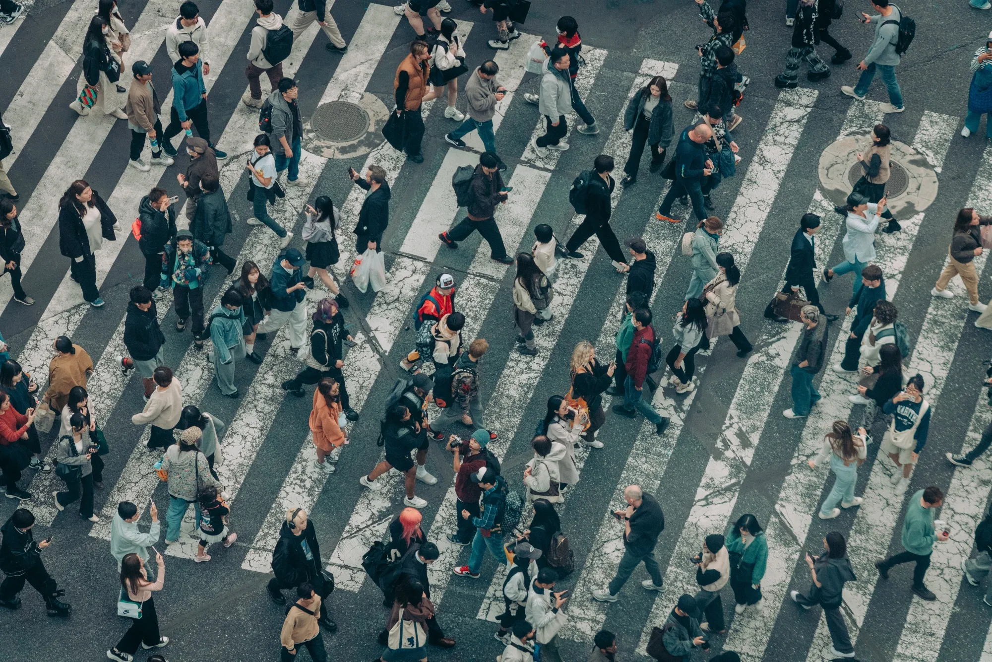 An intersection in Shibuya.&nbsp;Japan’s population woes mirror broader global patterns.