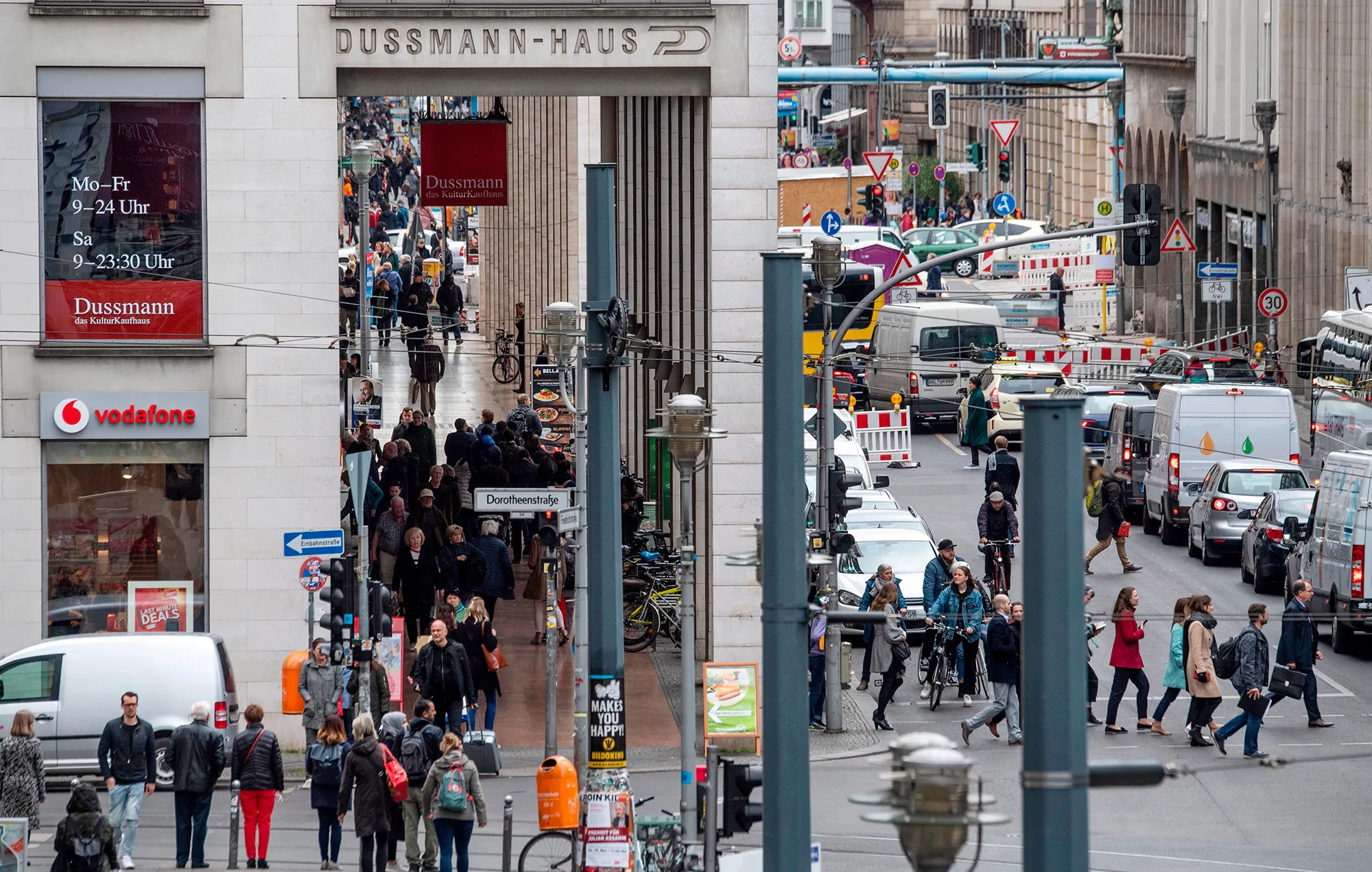 Berlin's Friedrichstrasse district.&nbsp;