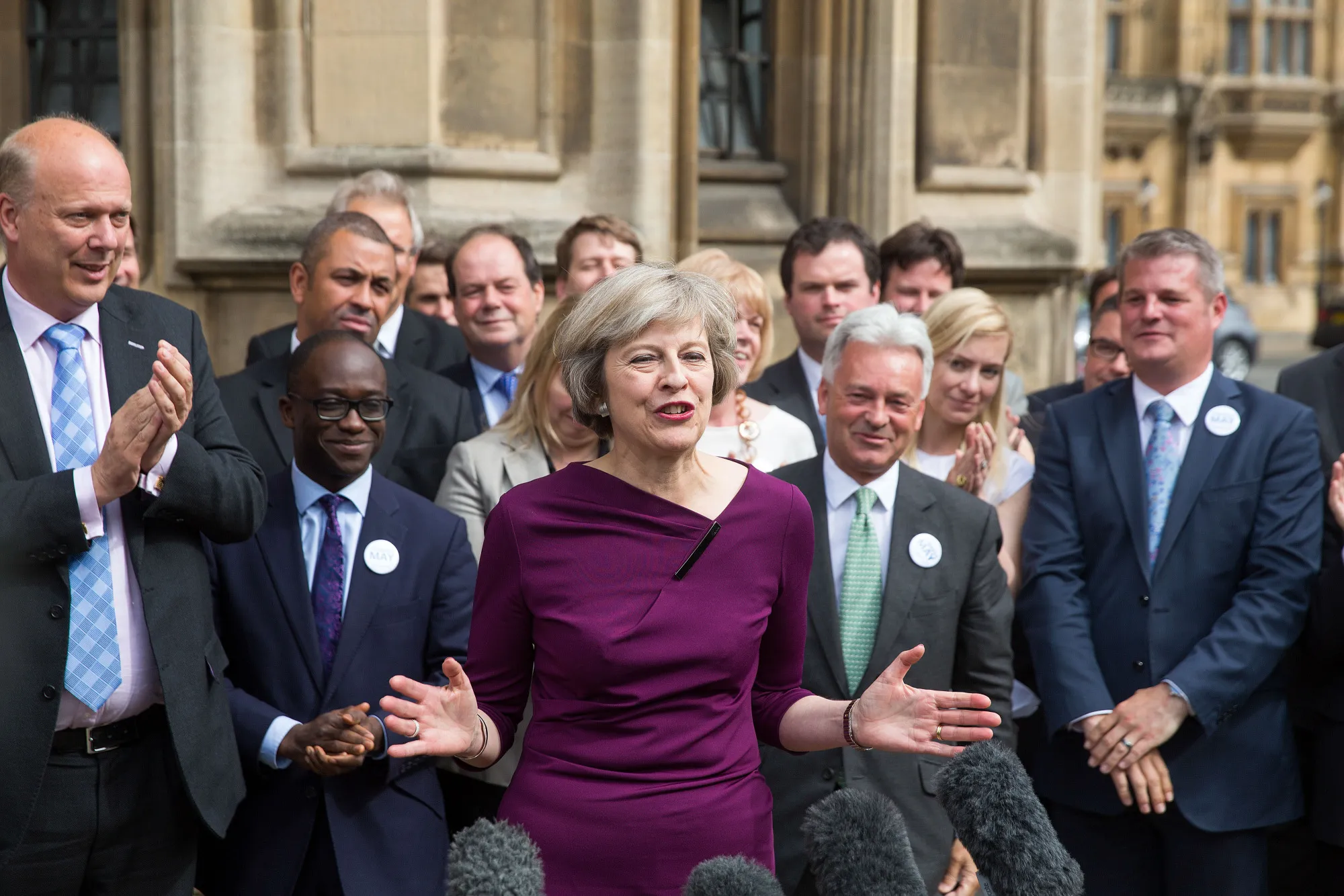 Theresa May.
