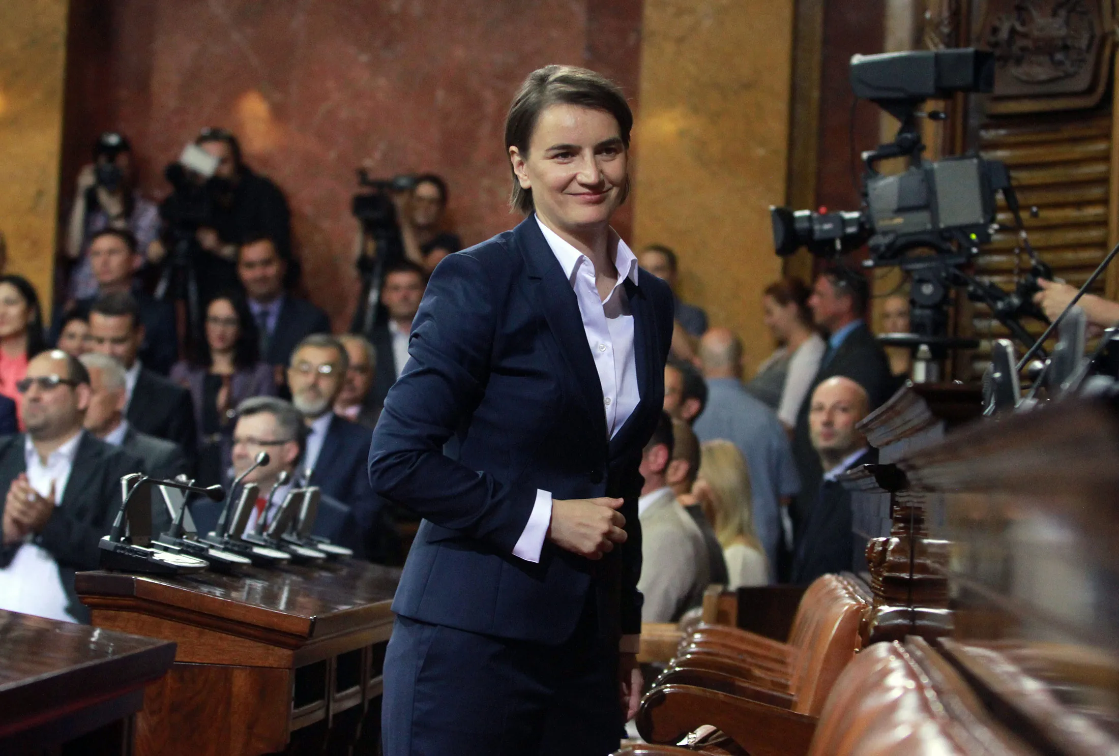 Vucic selected openly gay&nbsp;Ana Brnabic&nbsp;as the country’s first female prime minister in 2017.