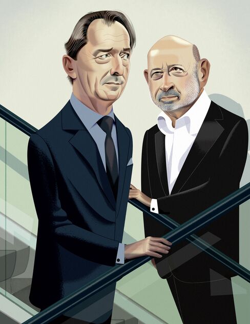 The CEOs of Morgan Stanley and Goldman Sachs, James Gorman and Lloyd Blankfein, are leading their firms in opposite directions.